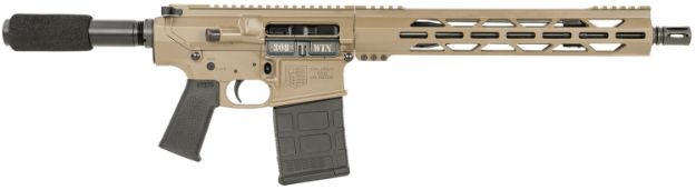 Picture of Diamondback DB1222C061 DB10  308 Win 20+1 13.50", FDE, Carbon Lower, 9" M-LOK Handguard, Black Padded Buffer Tube/Magpul Grip