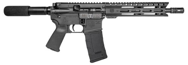 Picture of Diamondback DB1915B001 DB15  300 Blackout 28+1 10", Black, Carbon Lower, 9" M-LOK Handguard, Padded Buffer Tube, Magpul Grip