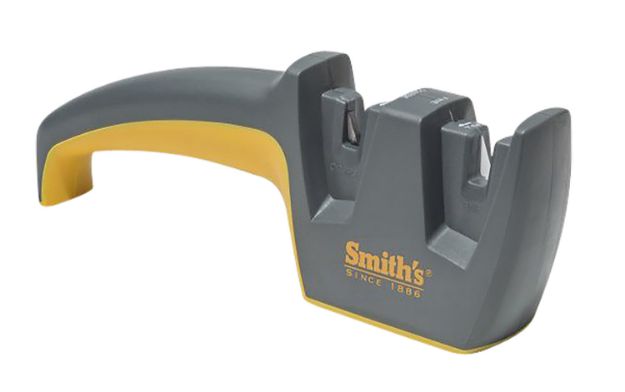 Picture of Smiths Products 50348   Hand Held Carbide Sharpener Coarse/Fine Gray/Yellow Plastic