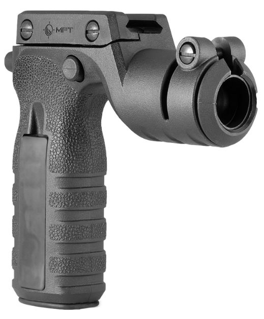 Picture of Mission First Tactical RTG React Vertical Grip Black Polymer with Torch Holder for AR-Platform