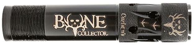 Picture of Carlson's Choke Tubes 80140 Bone Collector Invector Plus Browning 12 Gauge Turkey Extended/Ported 17-4 Stainless Steel