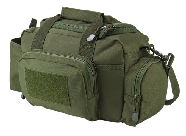 Picture of NcStar CVSRB2985G VISM Range Bag with Small Size, Side Pockets, PALs Webbing, Carry Handles, Pockets & Green Finish