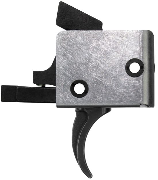 Picture of CMC Triggers 91505 Drop-In  Single-Stage Curved Trigger w/ 3-3.50 lbs Draw Weight & Black Finish