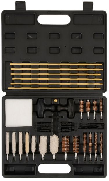 Picture of Krome 70562 Universal Cleaning Kit Multi-Caliber Handguns, Rifles, Shotguns 37 Pieces