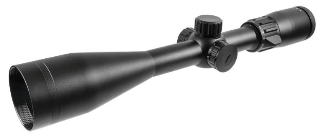 Picture of TruGlo TG-8541BIB Intercept  Black Anodized 4-12x44mm 1" Tube Illuminated BDC Reticle