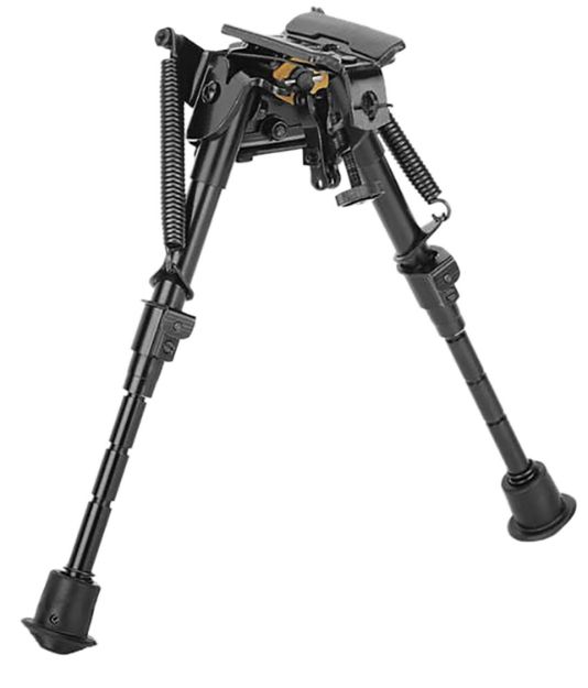 Picture of Caldwell 379852 XLA Fixed Bipod 6-9" Black Aluminum