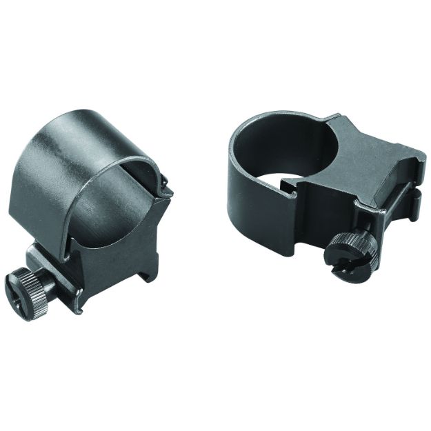 Picture of Weaver Mounts 49044 Detachable Top Mount Rings  Matte Black 1" Extra High