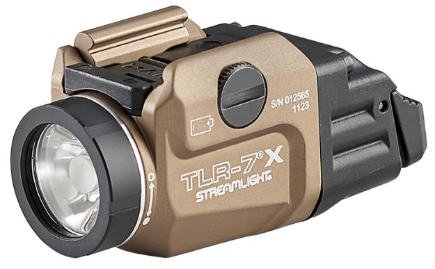 Picture of Streamlight 69429 TLR-7X Gun Light  Flat Dark Earth 500 Lumens White LED