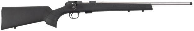 Picture of CZ-USA 02395 CZ 457 American 22 LR 5+1 20" Stainless Steel Threaded Barrel, American Style Black Synthetic Stock