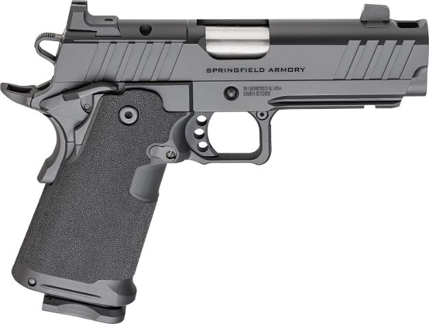 Picture of Springfield Armory PH9117AOSCOMP Prodigy  9mm 20+1 17+1 4.25" Stainless Black Cerakote Optic Ready Carbon Steel Slide Polymer Grip