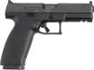 Picture of CZ-USA 91591 P-10 F Full Size Frame 45 ACP 13+1 4.50" Black Steel Barrel, Optic Ready/Serrated Black Polymer Frame w/Picatinny Rail, Textured Grip