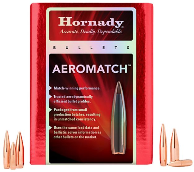 Picture of Hornady 227711   22Cal .224 69gr Hollow Point Boat Tail 500 Per Box/6 Case