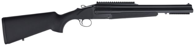 Picture of Charles Daly 930110 Triple Threat  12 Gauge 3rd 3" 18.50" Blued Triple Barrel, Blued Steel Receiver, Checkered Synthetic Stock & Forend, Non-Removable Butt Stock, Includes 5 Choke Tubes,