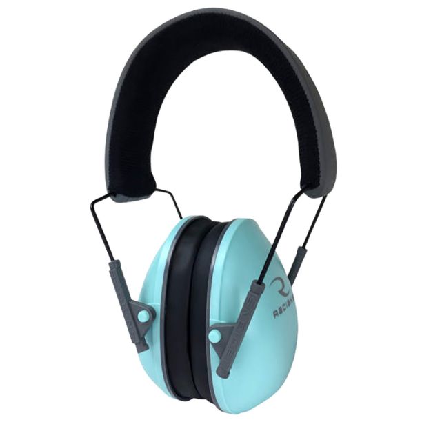 Picture of Radians LS0820CS Lowset Passive Muff 21 dB Over the Head Aqua Blue/Black Women 1 Pair