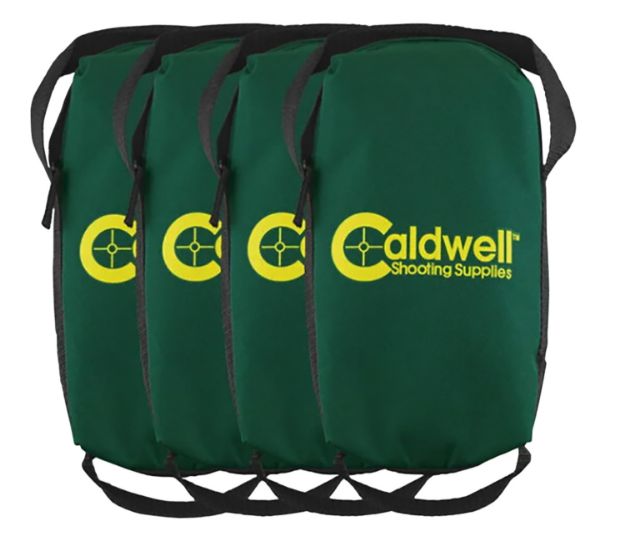 Picture of Caldwell 533117 Lead Sled Weighted Bag with Dark Green Finish, Unfilled Style, weighs 7-25 lbs & 5.50" x 10" x 3" Dimensions 4 Per Pack