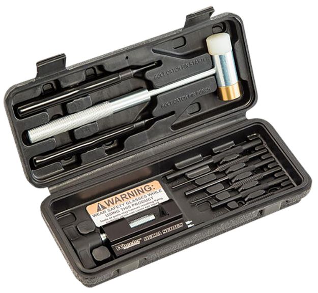 Picture of Wheeler 952636 AR15 Hammer & Roll Pin Punch Set Black Steel AR Platform Firearm