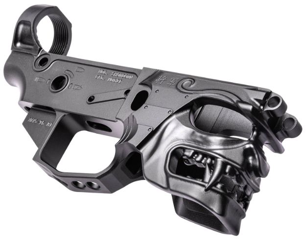 Picture of Sharps Bros SBLR11 Showdown Stripped Lower Multi-Caliber Black Anodized 7075-T6 Aluminum Compatible w/Mil-Spec AR-15 Parts