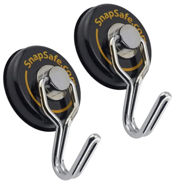 Picture of SnapSafe 75914 Swivel Hooks Magnetic 1" 2 Per Pkg