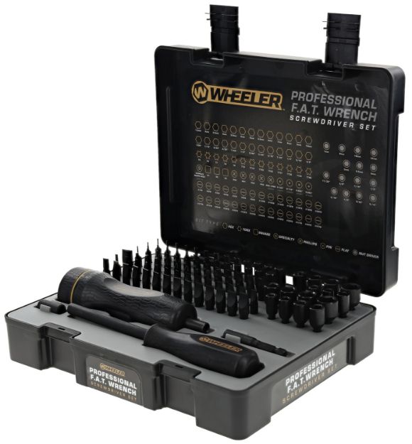 Picture of Wheeler 4001004 Pro F.A.T. Screwdriver Set 100 Pieces