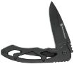 Picture of Uncle Henry CK400LCP Skeletonized  Large 3" Folding Drop Point Plain Stainless Steel Blade 4.40" Handle Includes Pocket Clip