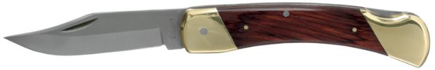 Picture of Uncle Henry LB7CP LB7 Bear Paw 3.70" Folding Plain Stainless Steel Blade 5" Includes Sheath