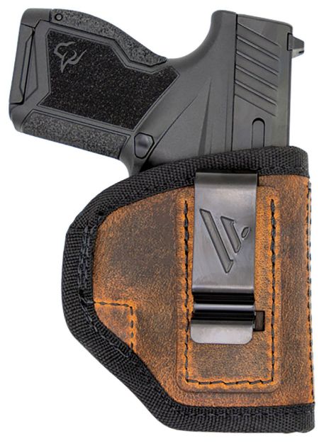 Picture of Versacarry RA2111 Ranger  IWB Size 01 Brown Polymer Leather Belt Clip