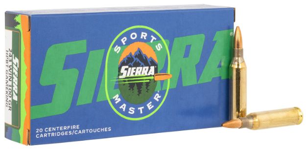 Picture of Sierra A156102 Outdoor Master  243Win 100gr Jacketed Hollow Point Sport Master 20/Box