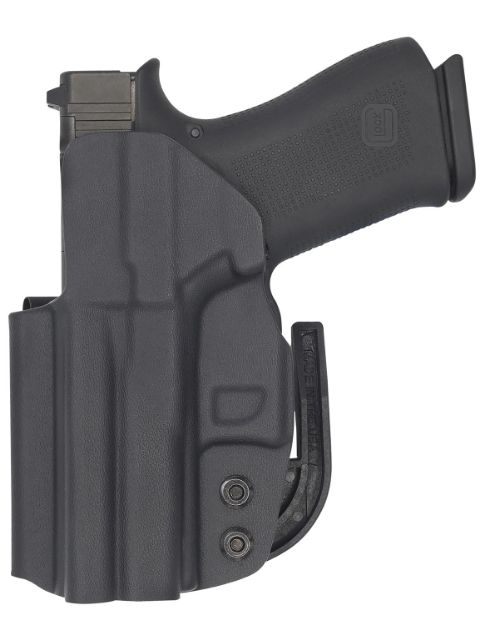 Picture of C&G Holsters 0062100 Covert  IWB Black Kydex Belt Clip Fits Glock 43/43X