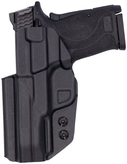 Picture of C&G Holsters 0538100 Covert  IWB Black Kydex Belt Clip Fits S&W M&P Shield 9EZ Right Hand