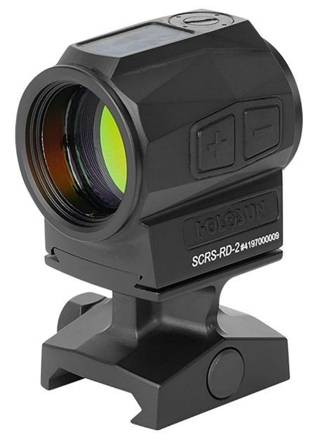 Picture of Holosun SCRSRD2 SCRS  Black Anodized 1 x 20 mm 2 MOA Red Dot