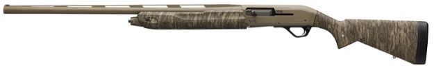 Picture of Winchester Repeating Arms 511311292 SX4 Hybrid Hunter 12 Gauge 3.5" 4+1 2.75" 28", FDE Cerakote Barrel/Rec, Mossy Oak Bottomland Furniture, TruGlo Fiber Optic Sight Left Hand