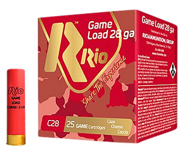 Picture of Rio Ammunition RCHV2875 Game Load Heavy Field 28Gauge 2.75" 1oz 7.5Shot 25 Per Box/10 Case