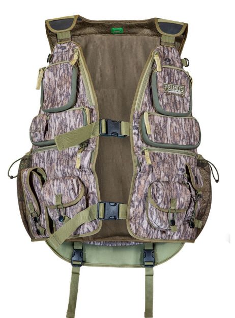 Picture of Primos 65723 Will Primos Turkey Vest Medium Mossy Oak Original BottomLand Polyester