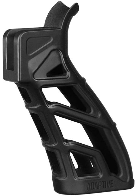 Picture of ADAPTIVE TACTICAL AT01900 Lightweight Tactical Grip (LTG)  Skeletonized Black Polymer, 25 Degree Grip Angle, Fits AR Platform