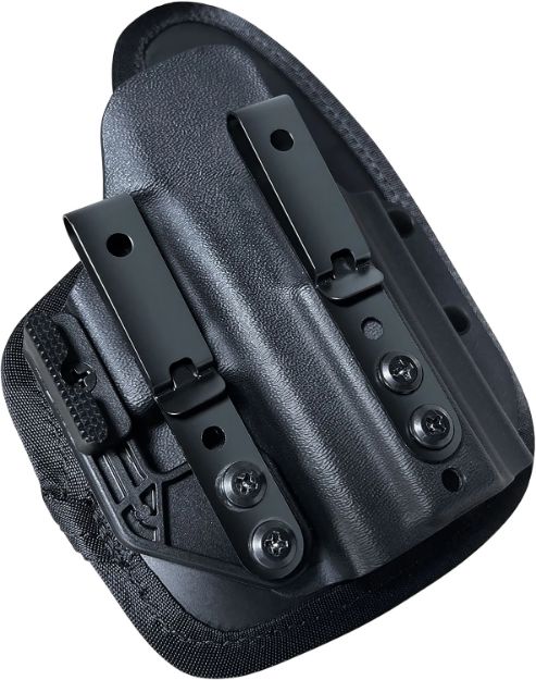 Picture of ADAPTIVE TACTICAL HT01001L OMNICARRY HOFTAC  IWB Black Polymer Belt Clip Fits Ruger/Canik/Glock Models Left Hand