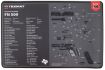 Picture of TekMat TEKR17FN509 FN 509 Cleaning Mat FN 509 Parts Diagram 11" x 17"