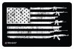 Picture of TekMat TEK42GFUSA USA Gun Flag Door Mat 25" x 42"