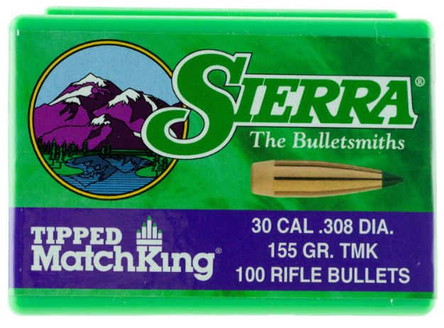 Picture of Sierra 7755 Tipped MatchKing  30Cal 155gr Tipped MatchKing 100/Box