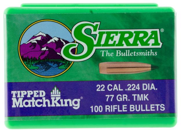 Picture of Sierra 7177 Tipped MatchKing  22Cal 77gr Tipped MatchKing 100/Box