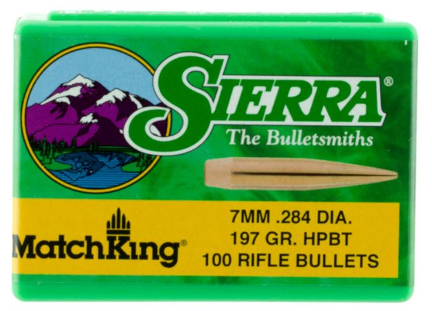 Picture of Sierra 1997 MatchKing  7mm 197gr Hollow Point Boat Tail 100/Box