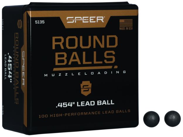 Picture of Speer 5135 Lead Balls  44Cal Lead Ball 140gr 100 Per Box/5 Case