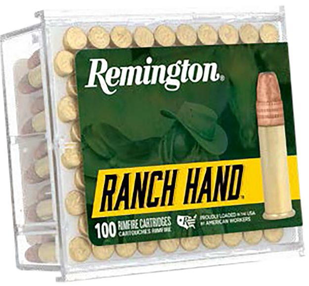 Picture of Remington Ammunition R21263 Ranch Hand  22LR 42gr Plated Lead Round Nose 100 Per Box/50 Case