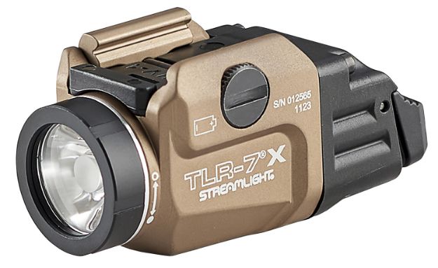 Picture of Streamlight 69456 TLR-7 X USB  Flat Dark Earth 500 Lumens White LED