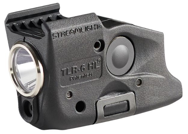 Picture of Streamlight 69343 TLR-6 HL Gun Light  Black 300 Lumens White LED/Red Laser Glock Gen 3/4/5