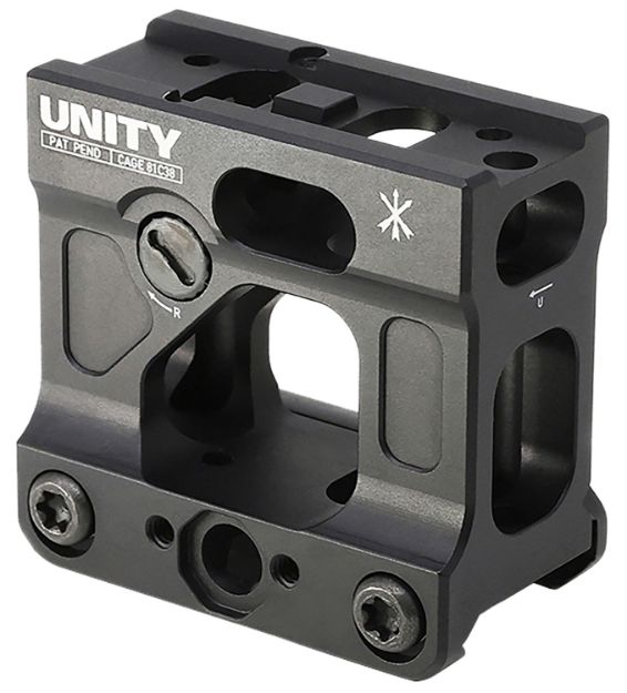 Picture of Unity Tactical LLC FSTMICB Fast   Micro  Black Anodized