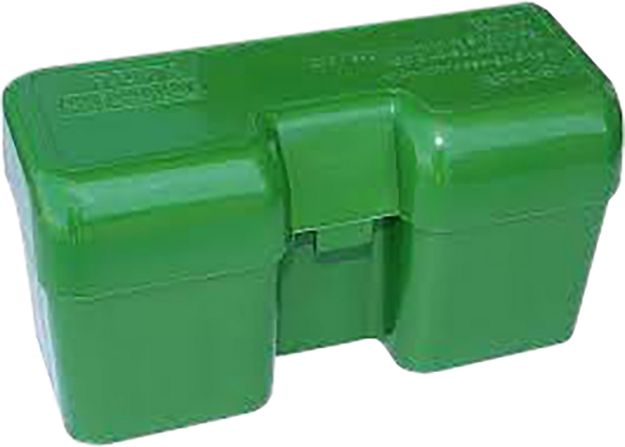 Picture of MTM Case-Gard RF22LM10 Ammo Box Flip-Top 375Rem Green Polypropylene 22rd