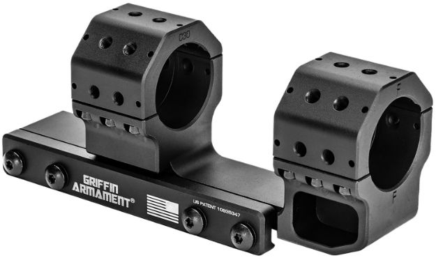 Picture of Griffin Armament GSMC1425H34MM Cantilever Mount  Black Anodized 6061 T-6 Aluminum 15 MOA