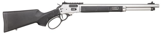 Picture of Smith & Wesson 13814 1854  45 Long Colt 9+1 19.25" Stainless Threaded Barrel, Picatinny Rail Stainless Steel Receiver, M-LOK Forend, Fixed Black Synthetic Stock