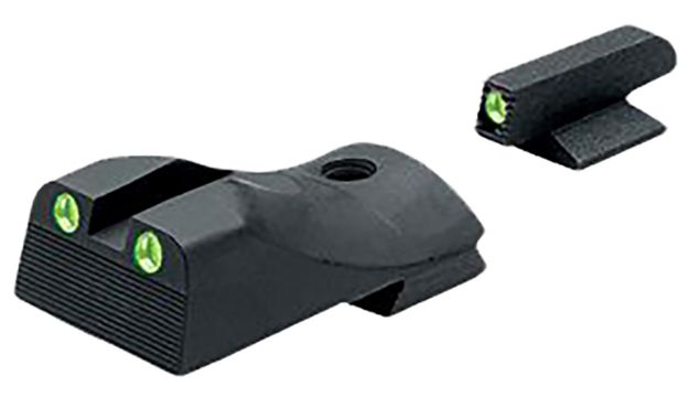 Picture of Kimber Mfg.,inc ML11212 1911 Slant Fixed Night Sight Set  Green/Tritium Black Outline Front Sight-Green/Tritium Black Outline Rear Sight