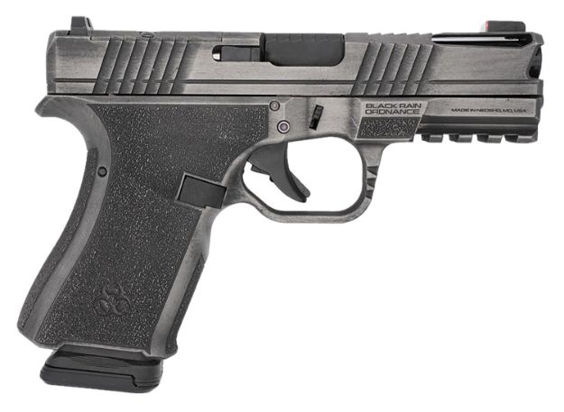 Picture of Black Rain Ordnance FLP9MMGMGB   Compact Frame 9mm 15+1 4" Stainless Steel Slide